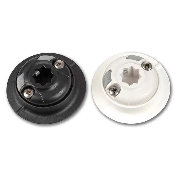 deck rod holder mount